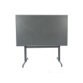 Mesa plegable rectangular de metal de 117 * 70 cm